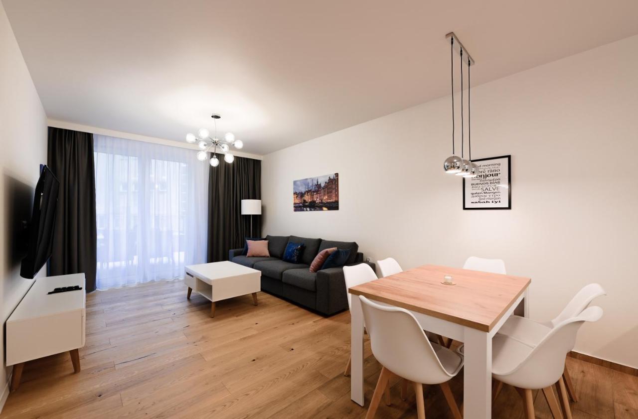 Apartamenty Aura 40 Q4Apartments Gdańsk Kültér fotó